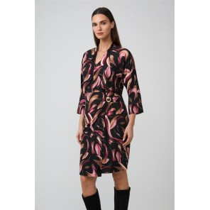 Batida Jurk broche 2638 Blush Toffee